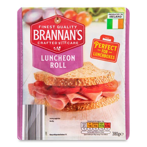 Luncheon Roll 380g Brannan's